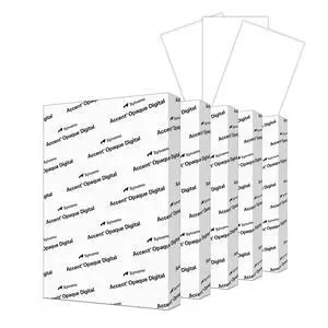 Opaque White Printer Paper, 12 x 18 40lb Copy Paper 1,250 Sheets (5 Reams) Premium Computer Paper with Super Smooth Finish, 97 Bright, 148gsm Ideal for Ink Heavy Printing 189026C Opaque White Printer Paper, 12 x 18 40lb Copy Paper 1,250 Sheets (5 Reams) Premium Computer Paper with Super Smooth Finish, 97 Bright, 148gsm Ideal for Ink Heavy Printing 189026C