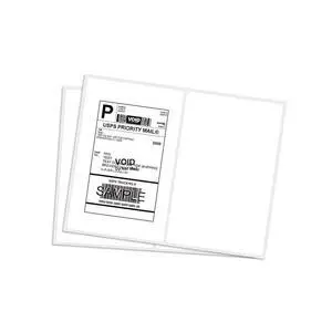 Shipping Labels with Round Corner, 8.5 x 5.5 Inches Half Sheet Self Adhesive Shipping Address Labels for Laser and Inkjet Printer (8000 Labels) Shipping Labels with Round Corner, 8.5 x 5.5 Inches Half Sheet Self Adhesive Shipping Address Labels for Laser and Inkjet Printer (8000 Labels)