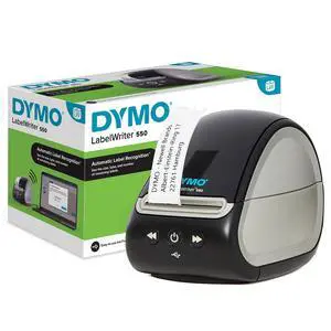 LabelWriter 550 Direct Thermal Printer with Automatic Recognition for Address, Shipping and Barcode Labels | EU Plug LabelWriter 550 Direct Thermal Printer with Automatic Recognition for Address, Shipping and Barcode Labels | EU Plug