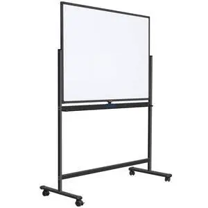 48"x36" Mobile Whiteboard Double-Sided Magnetic Dry Erase Board on Wheels - Comercial Rolling White Boards with Sturdy Stand for Home, Office & School 48"x36" Mobile Whiteboard Double-Sided Magnetic Dry Erase Board on Wheels - Comercial Rolling White Boards with Sturdy Stand for Home, Office & School