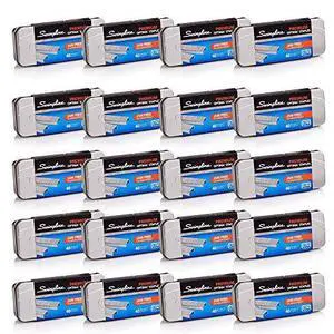Staples, Optima, Premium, 1/4" Length, Jam Free, 210/Strip, 3750/Box, 20 Pack (S7035556CS) Staples, Optima, Premium, 1/4" Length, Jam Free, 210/Strip, 3750/Box, 20 Pack (S7035556CS)