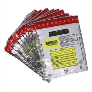 9 x 12 Inch Tamper Evident Bank Deposit Bags with FRAUDSTOPPER Level 4 Security, 1000 Pack (Clear) 9 x 12 Inch Tamper Evident Bank Deposit Bags with FRAUDSTOPPER Level 4 Security, 1000 Pack (Clear)