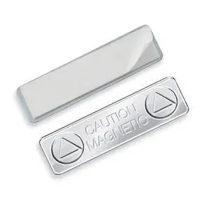 Bulk 100 Pack - Super Strong Magnetic ID Badge Holder Name Tag Backing Attachment with Sticky Adhesive - Magnetic Backs for Name Badges - Easy Attachment to Clothes, Uniforms, by Bulk 100 Pack - Super Strong Magnetic ID Badge Holder Name Tag Backing Attachment with Sticky Adhesive - Magnetic Backs for Name Badges - Easy Attachment to Clothes, Uniforms, by