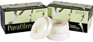 Genuine Parafilm Nursery Grafting Tape 1" Roll 30 Yards 90' 1080 Inches Per Roll (3 Boxes (18 Rolls)) Genuine Parafilm Nursery Grafting Tape 1" Roll 30 Yards 90' 1080 Inches Per Roll (3 Boxes (18 Rolls))