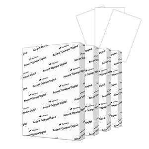 Opaque White Printer Paper, 12 x 18 28lb Copy Paper 1,600 Sheets (4 Reams) Premium Computer Paper with Super Smooth Finish, 97 Bright, 104gsm Ideal for Ink Heavy Printing 189024C Opaque White Printer Paper, 12 x 18 28lb Copy Paper 1,600 Sheets (4 Reams) Premium Computer Paper with Super Smooth Finish, 97 Bright, 104gsm Ideal for Ink Heavy Printing 189024C