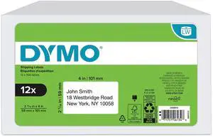 Authentic LabelWriter Standard Shipping Labels for LabelWriter Label Printers, White, 2-1/8'' x 4'' (30323), 6 Rolls of 220 Authentic LabelWriter Standard Shipping Labels for LabelWriter Label Printers, White, 2-1/8'' x 4'' (30323), 6 Rolls of 220
