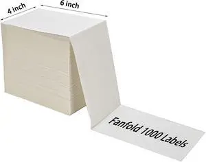 4x6 Thermal Labels 20000 Labels, Shipping Label Thermal Paper for Thermal Printers Zebra & Rollo (20 Packs of 1000) 4x6 Thermal Labels 20000 Labels, Shipping Label Thermal Paper for Thermal Printers Zebra & Rollo (20 Packs of 1000)