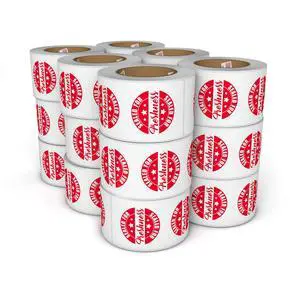 Food Delivery Tamper Evident Sealed for Freshness Labels - 500 Adhesive Stickers for Safe Food delivery (Strips 18 Pack) Food Delivery Tamper Evident Sealed for Freshness Labels - 500 Adhesive Stickers for Safe Food delivery (Strips 18 Pack)