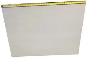 (1,728 in²) 48x36 Stainless Steel Sheet Metal with 1mm Thickness | Bulletin Board to Hang Your Magnets, Magnetic Spice Jars, Office, Jewelry, Crafting, Cabinets, Kitchen Splash Guard (1,728 in²) 48x36 Stainless Steel Sheet Metal with 1mm Thickness | Bulletin Board to Hang Your Magnets, Magnetic Spice Jars, Office, Jewelry, Crafting, Cabinets, Kitchen Splash Guard
