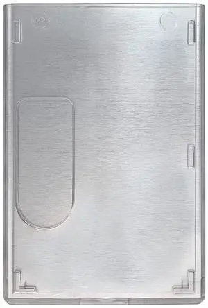 Bulk 50 Pack - RFID Blocking Rigid Shielded 2-Card Badge Holder - Double Sided I'd Card Protector with Thumb Slide Removal - Horizontal or Vertical Orientation by Bulk 50 Pack - RFID Blocking Rigid Shielded 2-Card Badge Holder - Double Sided I'd Card Protector with Thumb Slide Removal - Horizontal or Vertical Orientation by
