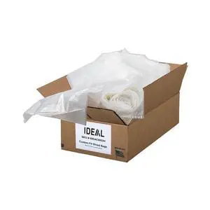 IDEAL AC0922H Shredder Bags 27 x 64 Gusseted, 65-Gallon Capacity, Heavy-Duty Bags for IDEAL 4606 and 4108 Shredder Models IDEAL AC0922H Shredder Bags 27 x 64 Gusseted, 65-Gallon Capacity, Heavy-Duty Bags for IDEAL 4606 and 4108 Shredder Models