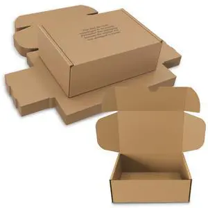 (50 Pack) Cardboard Shoe Boxes Large 14.625x9.5x5.125 Inch | Heavy Duty Shoe Boxes for Shipping Corrugated Mailing Boxes w/Self-Locking Lid Excellent as Replacement Shoeboxes & Gift Packaging (50 Pack) Cardboard Shoe Boxes Large 14.625x9.5x5.125 Inch | Heavy Duty Shoe Boxes for Shipping Corrugated Mailing Boxes w/Self-Locking Lid Excellent as Replacement Shoeboxes & Gift Packaging