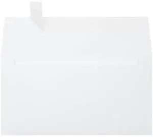 Photo Greeting Invitation Envelopes | 4 3/8" x 8 1/4" | Bright White | 70lb. Text | 1,000 Qty Photo Greeting Invitation Envelopes | 4 3/8" x 8 1/4" | Bright White | 70lb. Text | 1,000 Qty