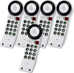 XL88Q - Easy to Use One-Piece Telephone with Ring/in-Use Light Indicator, Extra Loud-Extra Clear Volume Boost, for Busy Settings, Elderly & Teenagers, Corded Landline Telephone, Pack of 5 XL88Q - Easy to Use One-Piece Telephone with Ring/in-Use Light Indicator, Extra Loud-Extra Clear Volume Boost, for Busy Settings, Elderly & Teenagers, Corded Landline Telephone, Pack of 5