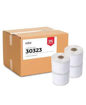 (96 Rolls, 21,120 Labels) Address & Shipping Labels 30323 Compatible for Dymo LabelWriter (2-1/8 x 4") (96 Rolls, 21,120 Labels) Address & Shipping Labels 30323 Compatible for Dymo LabelWriter (2-1/8 x 4")