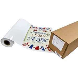 Photo Peel Glossy Printable Adhesive Vinyl Roll 44 inches x 60 feet Inkjet Peel and Stick Sticker Paper Works with All Inkjet Printers Including Professional Makes and Models Photo Peel Glossy Printable Adhesive Vinyl Roll 44 inches x 60 feet Inkjet Peel and Stick Sticker Paper Works with All Inkjet Printers Including Professional Makes and Models