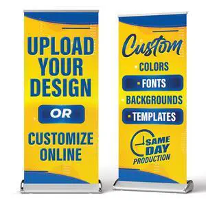 DOT4DOT Retractable Banner - 33x81" DELUXE - Pull Up Roll Up Portable Personalized izable full color design with travel case for advertising, business, events Trade Shows DOT4DOT Retractable Banner - 33x81" DELUXE - Pull Up Roll Up Portable Personalized izable full color design with travel case for advertising, business, events Trade Shows