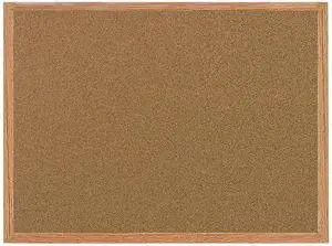 Maya Series Self-Healing Cork Bulletin Board, Wall Mounting Push Pin Cork Board, 48" x 72", Wood Frame Maya Series Self-Healing Cork Bulletin Board, Wall Mounting Push Pin Cork Board, 48" x 72", Wood Frame