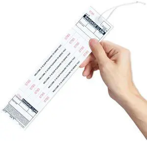 1000 The Perfect Baggage Claim Check Tags with 5 Matching Numbered Labels from 0001 to 1000. A Perfectly Integrated Label & Tag Combo. Size: 11" (Height) x 2 1/2" (Width) 1000 The Perfect Baggage Claim Check Tags with 5 Matching Numbered Labels from 0001 to 1000. A Perfectly Integrated Label & Tag Combo. Size: 11" (Height) x 2 1/2" (Width)