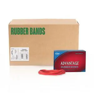 Red Packer Bands, Size #69 (6" x 1/4"), 25 lb. Case (Contains 25-1 lb. Boxes), Red (96695CS) Red Packer Bands, Size #69 (6" x 1/4"), 25 lb. Case (Contains 25-1 lb. Boxes), Red (96695CS)