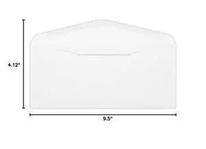#10 Envelopes - 2500 Bulk Box - 4 1/8" x 9 1/2" - 24lb White - Gummed - Blank Windowless White Envelopes #10 Envelopes - 2500 Bulk Box - 4 1/8" x 9 1/2" - 24lb White - Gummed - Blank Windowless White Envelopes