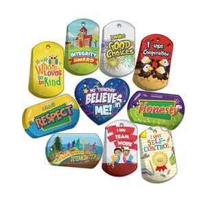 Brag Tag Value Pack to Encourage & Support Positive Student Behavior: 500 Tags (50 Tags for Each Shape) Brag Tag Value Pack to Encourage & Support Positive Student Behavior: 500 Tags (50 Tags for Each Shape)