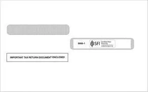 IRS Approved Tax Envelope, 4up Quadrant Style for w2, Size 5.75 x 8.75, Moisture Seal (Item TF99991) - Quantity 2000 Envelopes IRS Approved Tax Envelope, 4up Quadrant Style for w2, Size 5.75 x 8.75, Moisture Seal (Item TF99991) - Quantity 2000 Envelopes