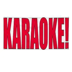 Vinyl Banner Multiple Sizes Karaoke! Outdoor Advertising Printing Lifestyle Outdoor Weatherproof Industrial Yard Signs Red 10 Grommets 60x144Inches Vinyl Banner Multiple Sizes Karaoke! Outdoor Advertising Printing Lifestyle Outdoor Weatherproof Industrial Yard Signs Red 10 Grommets 60x144Inches