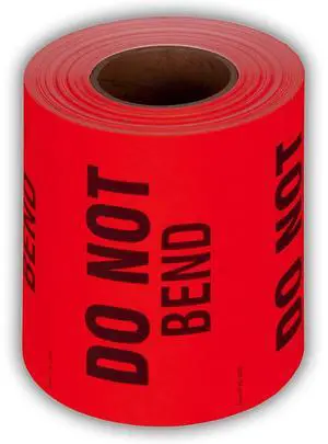 3" X 5" Do not Bend Fluorescent Shipping Label Stickers for Shipping and Packing - 500 Adhesive Labels Per Roll (10 Pack) 3" X 5" Do not Bend Fluorescent Shipping Label Stickers for Shipping and Packing - 500 Adhesive Labels Per Roll (10 Pack)