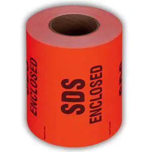 3" X 5" SDS Enclosed Shipping Label Stickers for Shipping and Packing - 500 Permanent Adhesive Labels Per Roll (10 Pack) 3" X 5" SDS Enclosed Shipping Label Stickers for Shipping and Packing - 500 Permanent Adhesive Labels Per Roll (10 Pack)