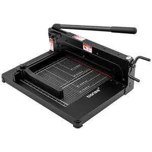 Heavy Duty Guillotine Paper Cutter A4 12" Guillotine Paper Cutter 400 Sheet Capacity Solid Steel Construction with Double Safety Protection Perfect for Trimming Paper Cardstock Matboard Black Heavy Duty Guillotine Paper Cutter A4 12" Guillotine Paper Cutter 400 Sheet Capacity Solid Steel Construction with Double Safety Protection Perfect for Trimming Paper Cardstock Matboard Black