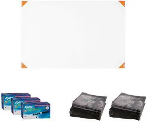 X Smart Whiteboard Film - Powered by Rocketbook (Class Pack Small) - 30 Pack of X Small + 36 Markers + 30 Cleaning Cloths X Smart Whiteboard Film - Powered by Rocketbook (Class Pack Small) - 30 Pack of X Small + 36 Markers + 30 Cleaning Cloths