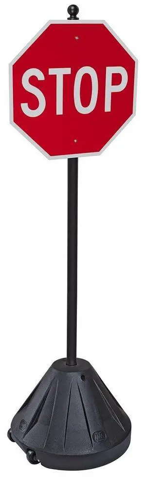 Tip-n-Roll XL Portable Pole 3 Sign Holder | 24"w x 16"h Wheeled Base | Black Base | 60h Pole (XL-PP3-60) Tip-n-Roll XL Portable Pole 3 Sign Holder | 24"w x 16"h Wheeled Base | Black Base | 60h Pole (XL-PP3-60)
