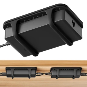2 Pack Universal Silicone Laptop Charger Holder,Under Desk Power Brick Mount Organizer for Charging Brick & Cables,Flexible Non-Slip Power Bricks Mount,Secure Supply Holder for Laptop Charger,Black 2 Pack Universal Silicone Laptop Charger Holder,Under Desk Power Brick Mount Organizer for Charging Brick & Cables,Flexible Non-Slip Power Bricks Mount,Secure Supply Holder for Laptop Charger,Black