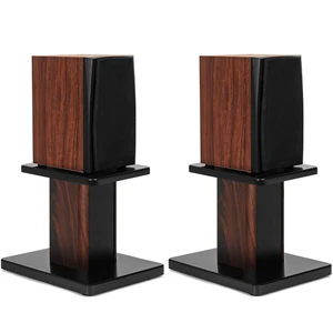 Pair-7.9 Inch (20CM)-Wood Speaker Stands, 110lbs Weight Capacity for Home-Cinema HiFi Desktop and Satellite Speakers Monitor Stands, Enhanced Audio Listening Experience for Home Theaters Pair-7.9 Inch (20CM)-Wood Speaker Stands, 110lbs Weight Capacity for Home-Cinema HiFi Desktop and Satellite Speakers Monitor Stands, Enhanced Audio Listening Experience for Home Theaters