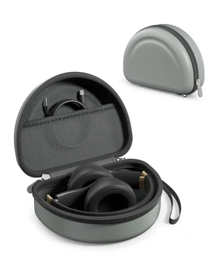 Hard Case for Beats Solo 4/Solo 3 & Studio Pro/Studio 3 -Sand Gray EVA Shockproof Hard Shell, Mesh Pocket for Cables, Portable Travel Storage Bag with Hand Strap, Lightweight Carrying Case Hard Case for Beats Solo 4/Solo 3 & Studio Pro/Studio 3 -Sand Gray EVA Shockproof Hard Shell, Mesh Pocket for Cables, Portable Travel Storage Bag with Hand Strap, Lightweight Carrying Case