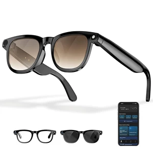AI Smart Glasses with Camera, 4K Photos & 1080P Video,Real-Time Translation, Bluetooth 5.3, Assistant Conversation, Suitable for Vlogging,Cycling, Hiking Travel, Business Brown Gradient AI Smart Glasses with Camera, 4K Photos & 1080P Video,Real-Time Translation, Bluetooth 5.3, Assistant Conversation, Suitable for Vlogging,Cycling, Hiking Travel, Business Brown Gradient