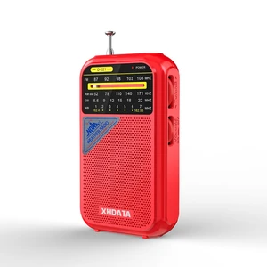D221 NOAA Weather Radio Portable AM FM Shortwave Radio Receiver,Red 2AA Battery Operated, Transistor Radio with Excellent Reception for Emergency, Hurricane, Gift, Walking and Home D221 NOAA Weather Radio Portable AM FM Shortwave Radio Receiver,Red 2AA Battery Operated, Transistor Radio with Excellent Reception for Emergency, Hurricane, Gift, Walking and Home
