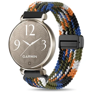 Braid Nylon Bands Compatible with Garmin Lily 2, Magnetic 14mm Stretchy Nylon Soft Loop Straps Quick Release Replacement Adjustable Wristband for Lily 2 Classic/Active Smart Watch Accessory for Women Braid Nylon Bands Compatible with Garmin Lily 2, Magnetic 14mm Stretchy Nylon Soft Loop Straps Quick Release Replacement Adjustable Wristband for Lily 2 Classic/Active Smart Watch Accessory for Women