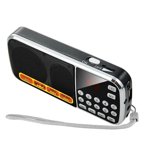 B03 Small Radios Portable AM FM,Micro SD/TF Card Slot and USB Slot Mini Radio Walkman Audiobook Audio MP3 Player,Large Capacity Rechargeable Battery Powered,Digital Buttons,Sound Quality B03 Small Radios Portable AM FM,Micro SD/TF Card Slot and USB Slot Mini Radio Walkman Audiobook Audio MP3 Player,Large Capacity Rechargeable Battery Powered,Digital Buttons,Sound Quality