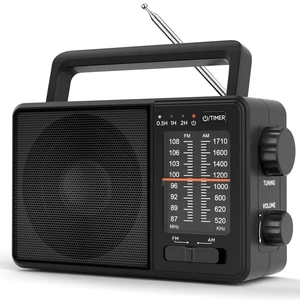 Portable AM FM Radio with Sleep Timer, USB-C or Battery Operated for Home & Outdoor, Large Analog Dial Easy to Use, Strong Reception Clear Loud Sound, Transistor Antenna, Seniors Small Gifts Portable AM FM Radio with Sleep Timer, USB-C or Battery Operated for Home & Outdoor, Large Analog Dial Easy to Use, Strong Reception Clear Loud Sound, Transistor Antenna, Seniors Small Gifts