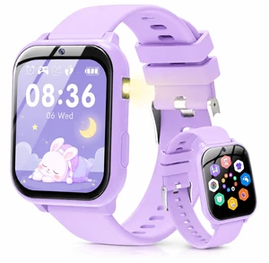 Smart Watch for Kids,1.83" DIY Dial Fitness Tracker No Phone/APP Needed,18 Games&Camera IP68 Calorie Step Counter,Sleep Monitor,Alarm,Flashlight Great Christmas Birthday Gift for Boys Girls (Purple 2) Smart Watch for Kids,1.83" DIY Dial Fitness Tracker No Phone/APP Needed,18 Games&Camera IP68 Calorie Step Counter,Sleep Monitor,Alarm,Flashlight Great Christmas Birthday Gift for Boys Girls (Purple 2)