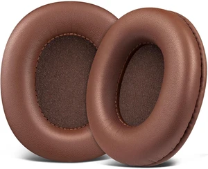 Replacement Earpads for Sony MDR-7506 MDR-V6 MDR-V7 MDR-CD900ST Monitor Headphones, Ear Pads Cushions with Softer Protein Leather, High-Density Foam - Coffee Replacement Earpads for Sony MDR-7506 MDR-V6 MDR-V7 MDR-CD900ST Monitor Headphones, Ear Pads Cushions with Softer Protein Leather, High-Density Foam - Coffee