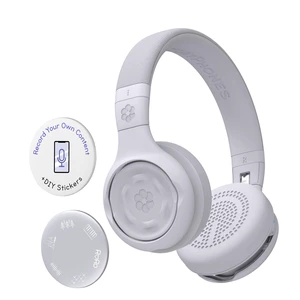 Storytelling Foldable Bluetooth Kids Headphones-Intro Bundle with ZenDisk and PlayShield, Perfect for Travel, Learning, Screen-Free Entertainment, Stories and Music by Onanoff (Grey) Storytelling Foldable Bluetooth Kids Headphones-Intro Bundle with ZenDisk and PlayShield, Perfect for Travel, Learning, Screen-Free Entertainment, Stories and Music by Onanoff (Grey)