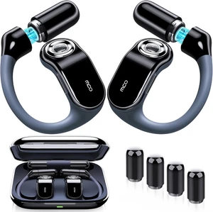 Open Ear Headphones, Power Without Limits Replaceable Battery Earbuds Bluetooth 5.4 Stable Connection, 45° Ergonomic Fit, Barely-There Comfort, IPX7 Waterproof, Perfect for Long Days on the Go Open Ear Headphones, Power Without Limits Replaceable Battery Earbuds Bluetooth 5.4 Stable Connection, 45° Ergonomic Fit, Barely-There Comfort, IPX7 Waterproof, Perfect for Long Days on the Go