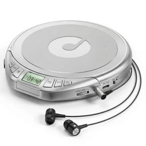 Portable CD Player with Earphones,Personal CD Discman Player for Home Car with Anti-Skip Shockproof Protection, Small CD Player with LCD Display for Music Lovers Portable CD Player with Earphones,Personal CD Discman Player for Home Car with Anti-Skip Shockproof Protection, Small CD Player with LCD Display for Music Lovers