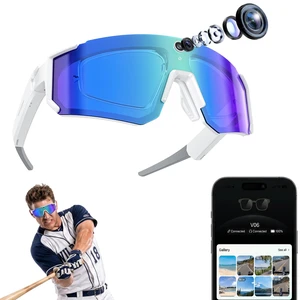New 2026 AI Smart Glasses with Camera, Video Recording, Real-Time Voice Translator, Open-Ear Audio, Bluetooth & Voice Assistant, Wearable Camera Sunglasses for Sports New 2026 AI Smart Glasses with Camera, Video Recording, Real-Time Voice Translator, Open-Ear Audio, Bluetooth & Voice Assistant, Wearable Camera Sunglasses for Sports