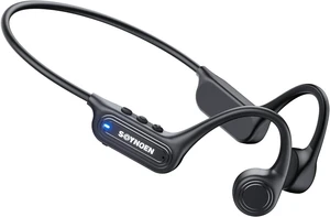 Bone Conduction Headphones, Open Ear Headphones with Bluetooth 6.0 Lightweight Sports Headphones for Running & Cycling, IP56 Sweat Resistant, 10H Playtime with Mic for Outdoor Workouts Bone Conduction Headphones, Open Ear Headphones with Bluetooth 6.0 Lightweight Sports Headphones for Running & Cycling, IP56 Sweat Resistant, 10H Playtime with Mic for Outdoor Workouts
