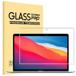 Tempered Glass Screen Protector for MacBook Air 13 (M1 2021-2018, A2337, A2179, A1932), MacBook Pro 13 (M2, M1 2023-2016), Mac Pro 13 (MA2338, A2289, A2251, A2159, A1706, A1708), No Bubble Tempered Glass Screen Protector for MacBook Air 13 (M1 2021-2018, A2337, A2179, A1932), MacBook Pro 13 (M2, M1 2023-2016), Mac Pro 13 (MA2338, A2289, A2251, A2159, A1706, A1708), No Bubble