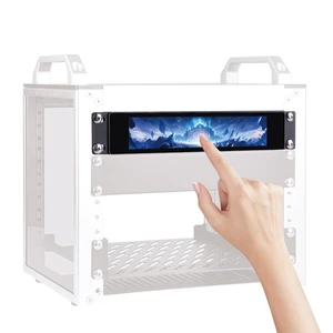 6.91 inch 1424x280 LCD Touch Screen 1U Rack Mount Monitor for DeskPi RackMate T0/T1/T2/T0 Plus/T1 Plus/TL1/T1/2 Plus Server Cabinet and 10 inch Server Rack 6.91 inch 1424x280 LCD Touch Screen 1U Rack Mount Monitor for DeskPi RackMate T0/T1/T2/T0 Plus/T1 Plus/TL1/T1/2 Plus Server Cabinet and 10 inch Server Rack